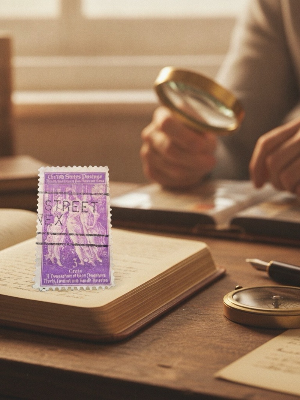 Used US 3 Cent Purple Pan-American Union Postage Stamp 1901-1910